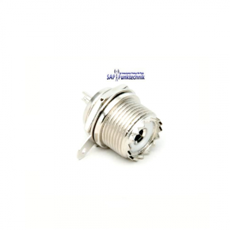 NC 554, SO-239 SH, UHF-PL-Einloch-Einbau-Buchse